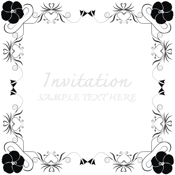 向量装饰框图片下载