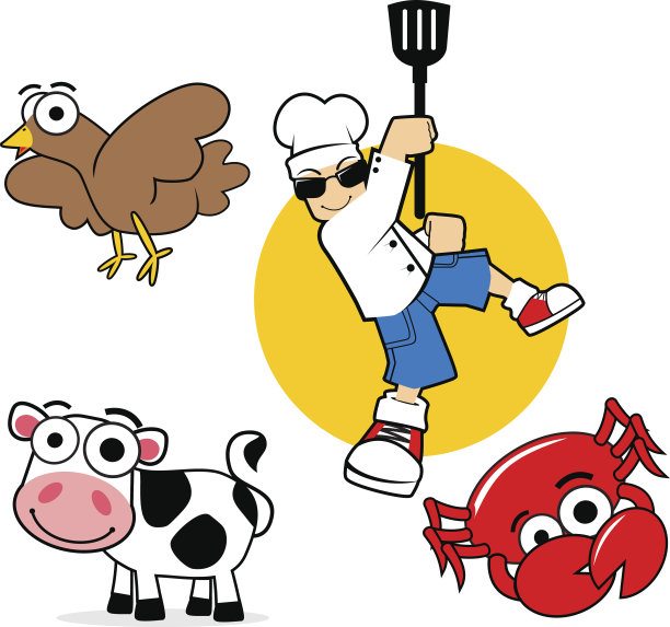 小厨师和朋友们图片下载