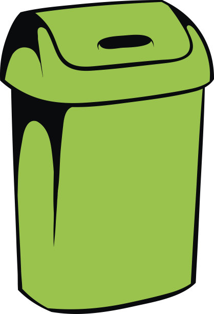 垃圾桶图标，卡通图标图片下载