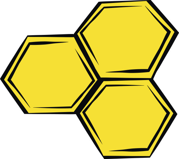 蜂巢图标，卡通图标图片下载