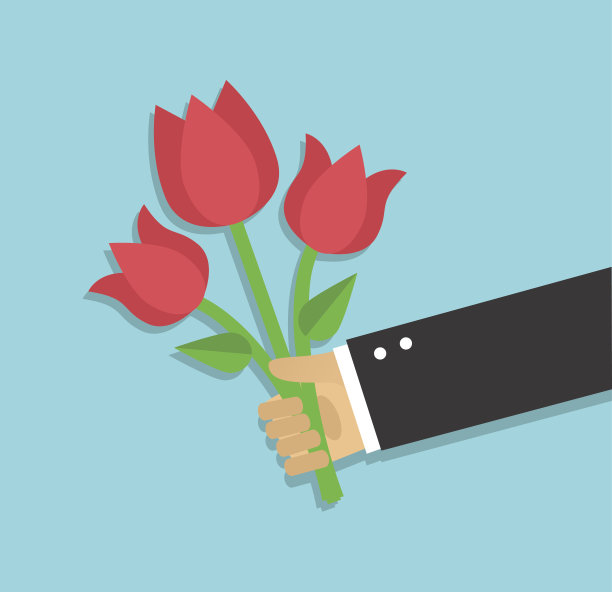 花束作为礼物图片下载