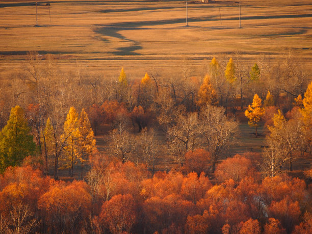 蒙古秋景图片下载