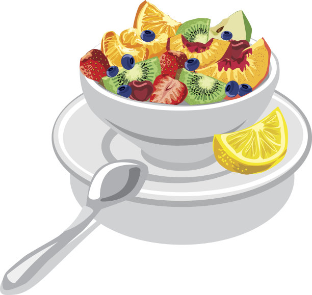 新鲜水果沙拉图片下载
