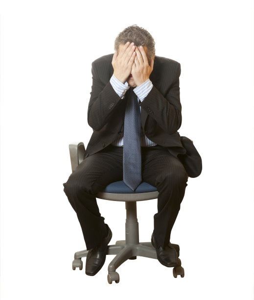 悲伤的商人图片下载