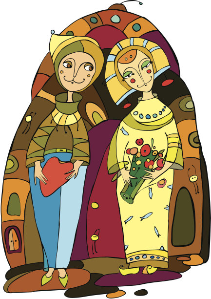 有两个孩子的家庭图片下载