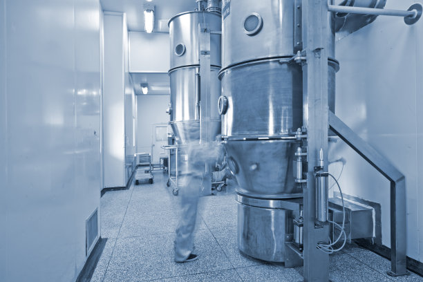 现代化制药企业生产线图片下载