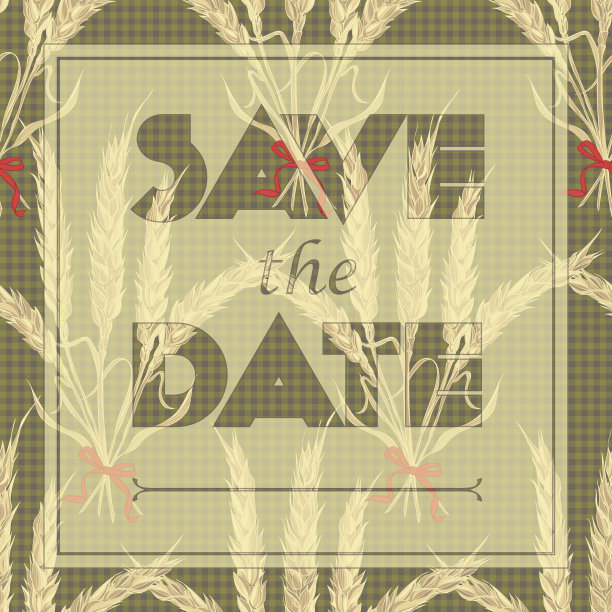 花的贺卡。无缝图案与节日花束装饰图片下载