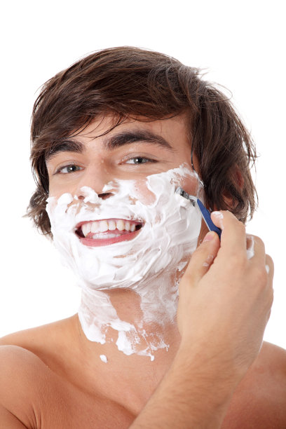 剃须。图片下载