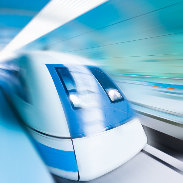 火车运动模糊素材图片