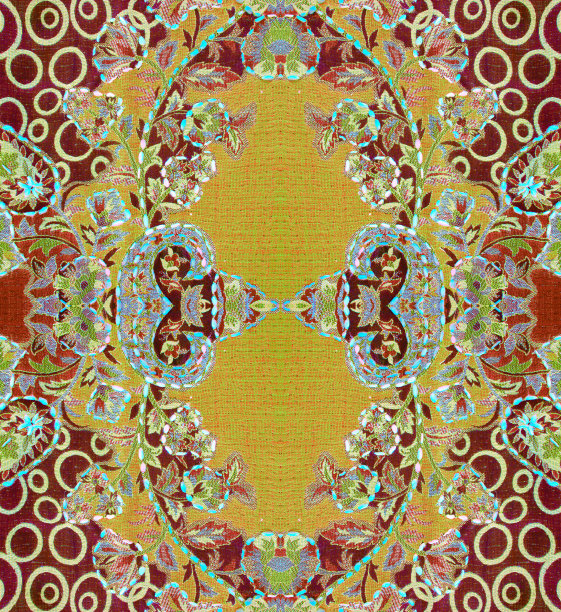 抽象的东方模式图片下载