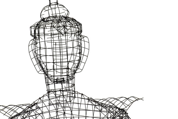 泰国古代弯曲钢表演的弯曲艺术。图片下载