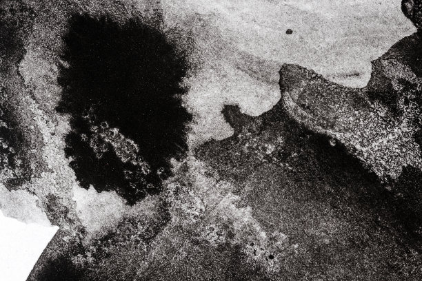 抽象的黑色水彩背景素材图片