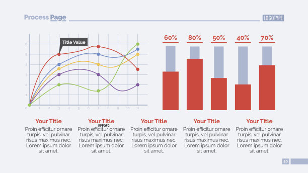 数据图表幻灯片模板图片下载