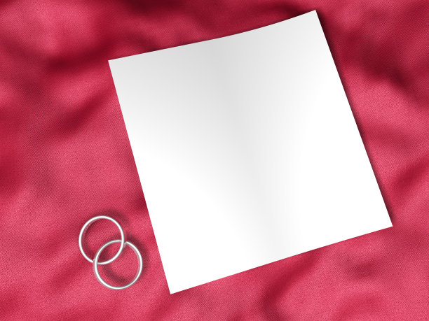 白皮书和结婚戒指图片下载