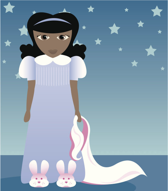 兔子拖鞋和毯子图片下载