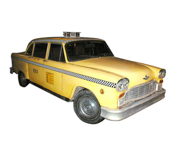 黄色的出租车图片下载