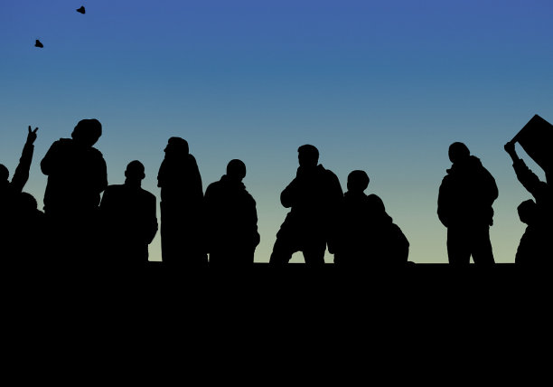 人们在墙壁上图片下载