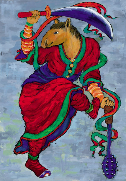 马的人图片下载