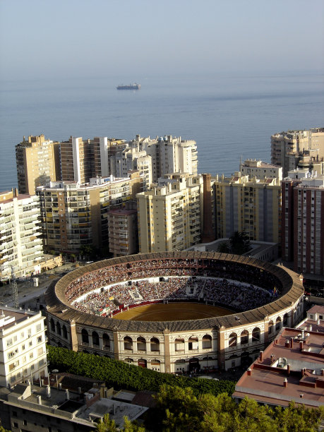 马拉加斗牛场-西班牙图片下载