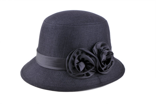 女性戴着帽子图片下载