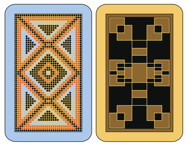 扑克牌底面。图片下载