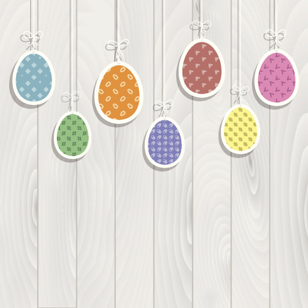 复活节彩蛋的背景图片下载