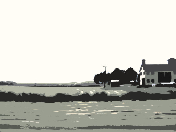 灰色向量农场。图片下载