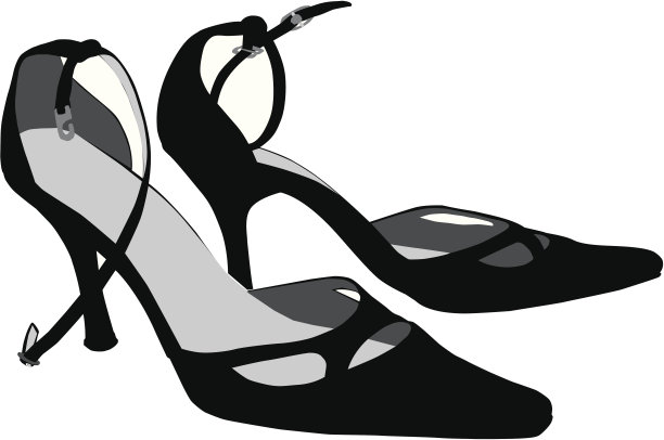 优雅晚装女鞋图片下载