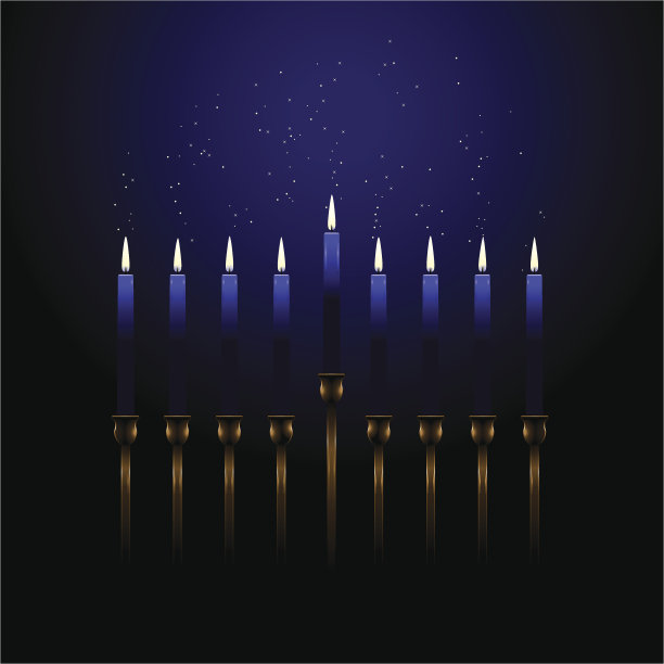 烛台和火花图片下载