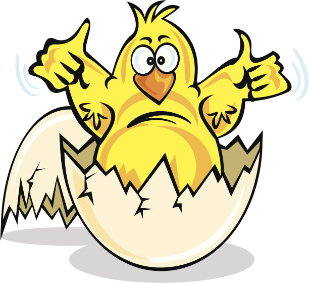 复活节小鸡卡通图片下载