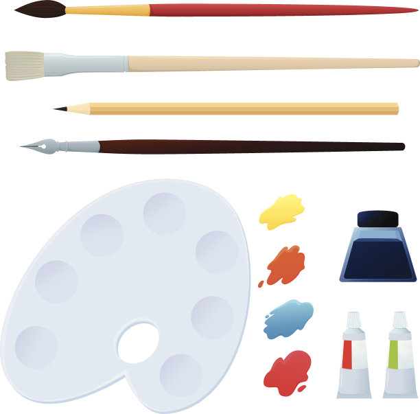 艺术家的工具包图片下载