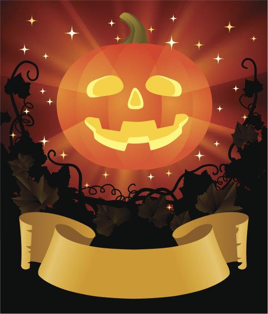 万圣节矢量图素材ID：165773722