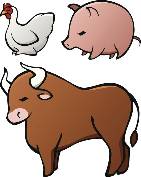 驯化动物组图片下载