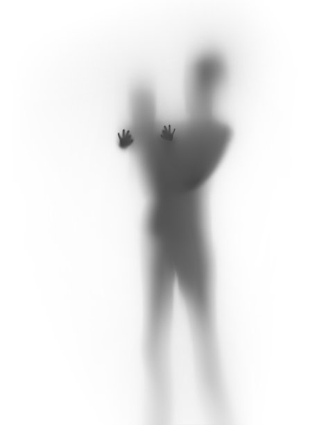 婴儿和父母的身体轮廓图片下载