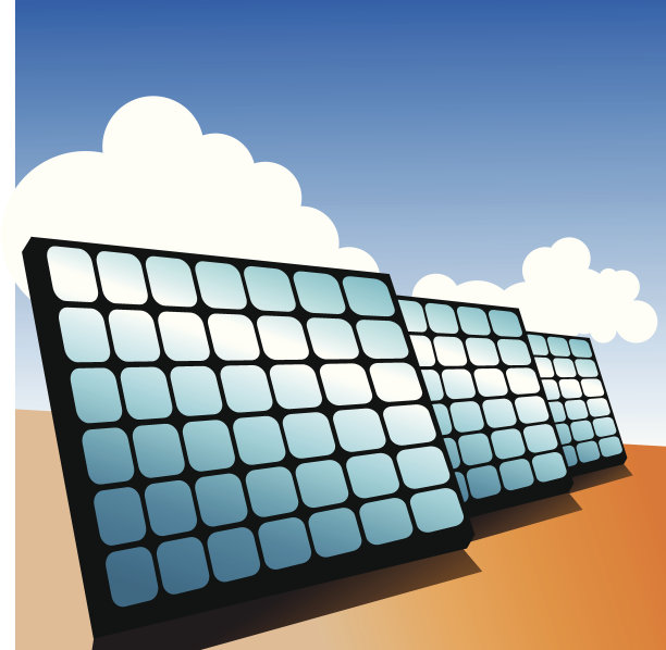 太阳能电池板图片下载