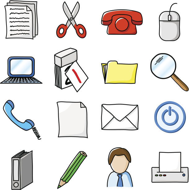 办公室的图标图片下载