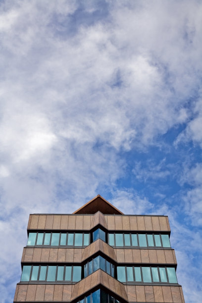 现代玻璃和混凝土办公大楼-见下面的相关图片图片下载