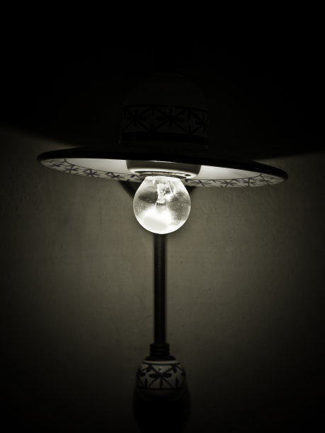 老式的餐厅灯图片下载