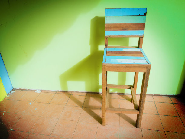 复古的桌椅图片下载