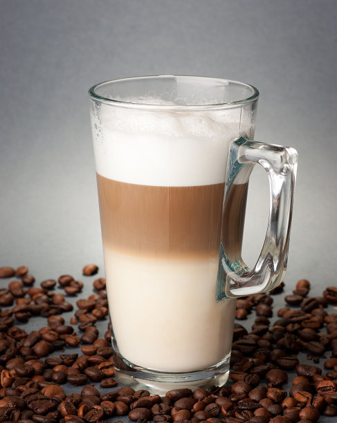 一杯拿铁咖啡图片下载