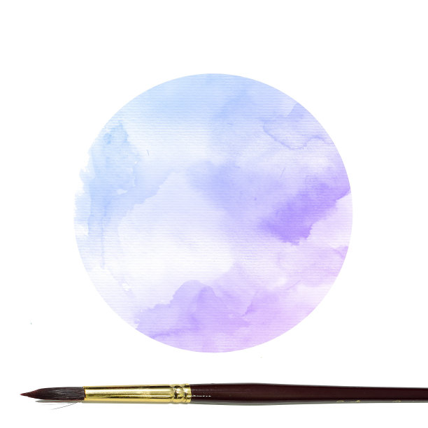 彩色水彩画背景图片下载