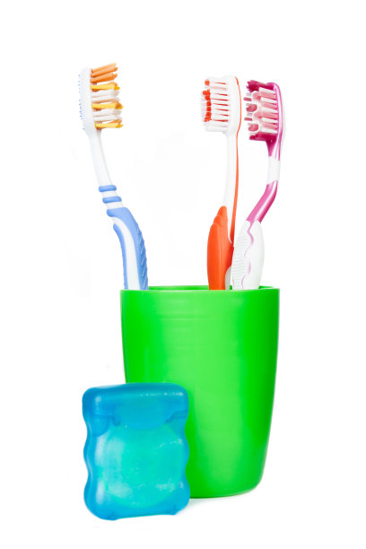 牙刷和牙线图片下载