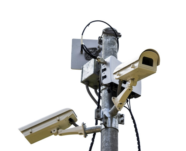 安全摄像头是白色的图片下载