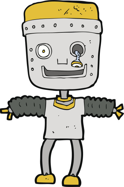 卡通机器人图片下载