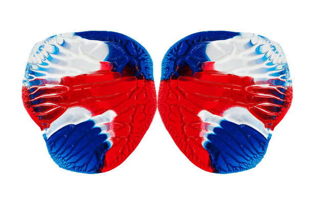 丙烯酸颜料效果蝴蝶概念图片下载