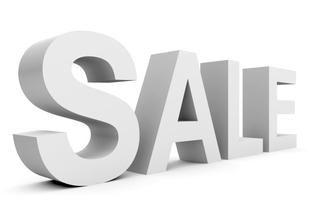 销售-灰色3d字母孤立在白色图片下载
