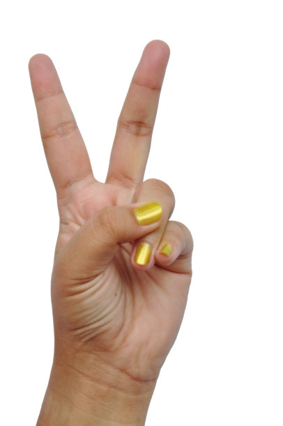 做牌子的女人。孤立的图片下载