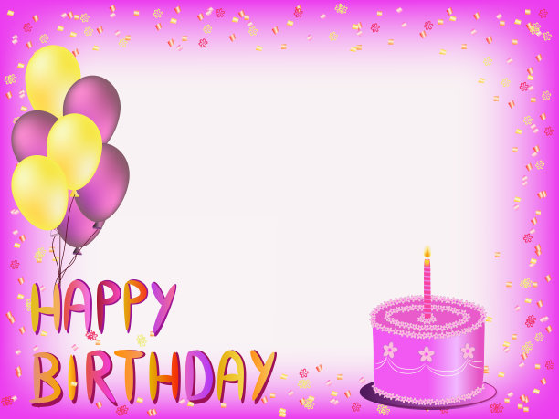 生日贺卡快乐图片下载