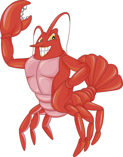 卡通可爱的螃蟹图片下载