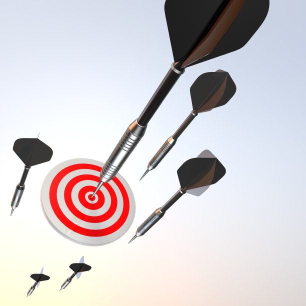飞镖和靶板图片下载